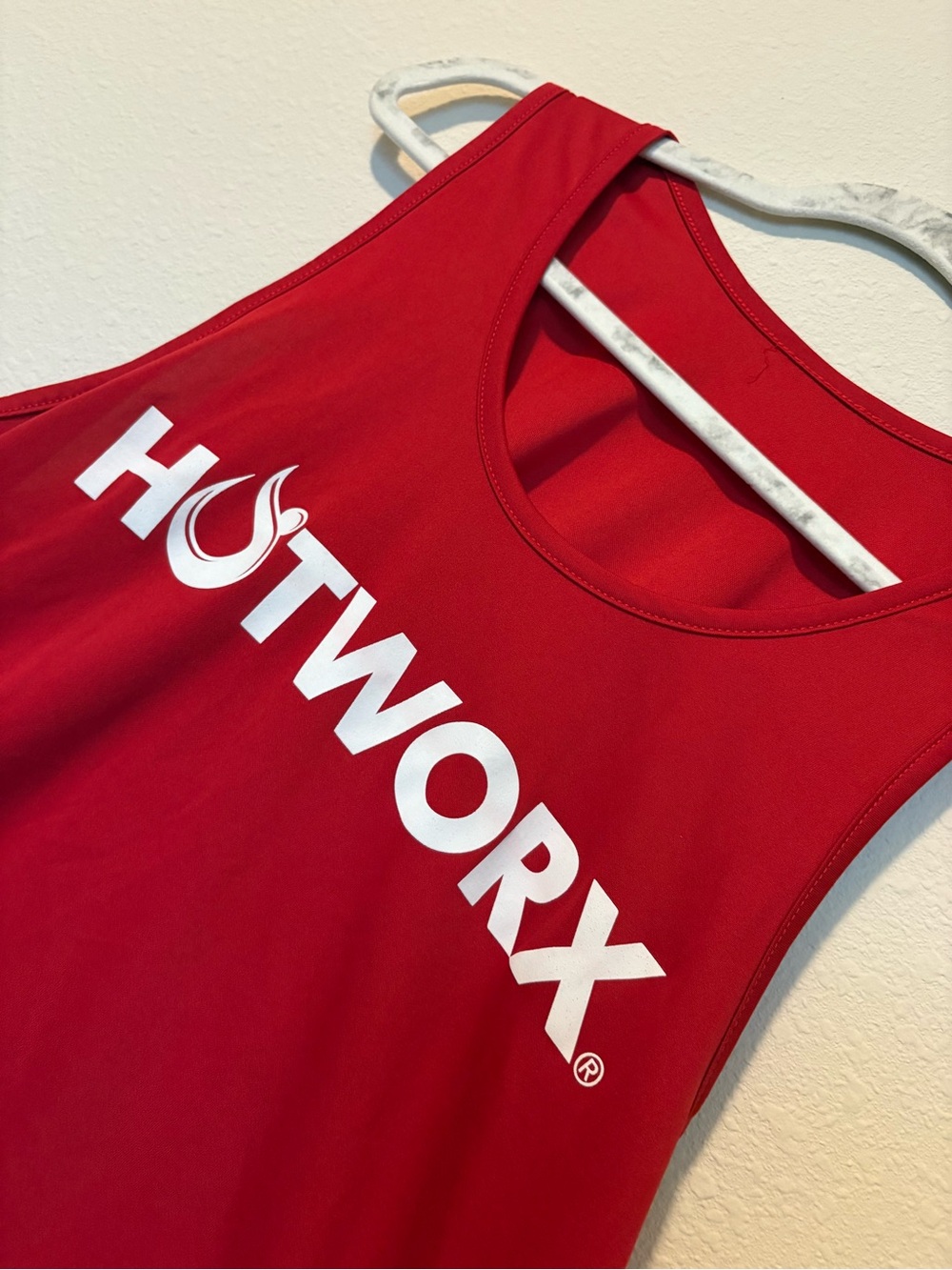 HOTWORX Red Performance Tank Top - Picture 2 of 3